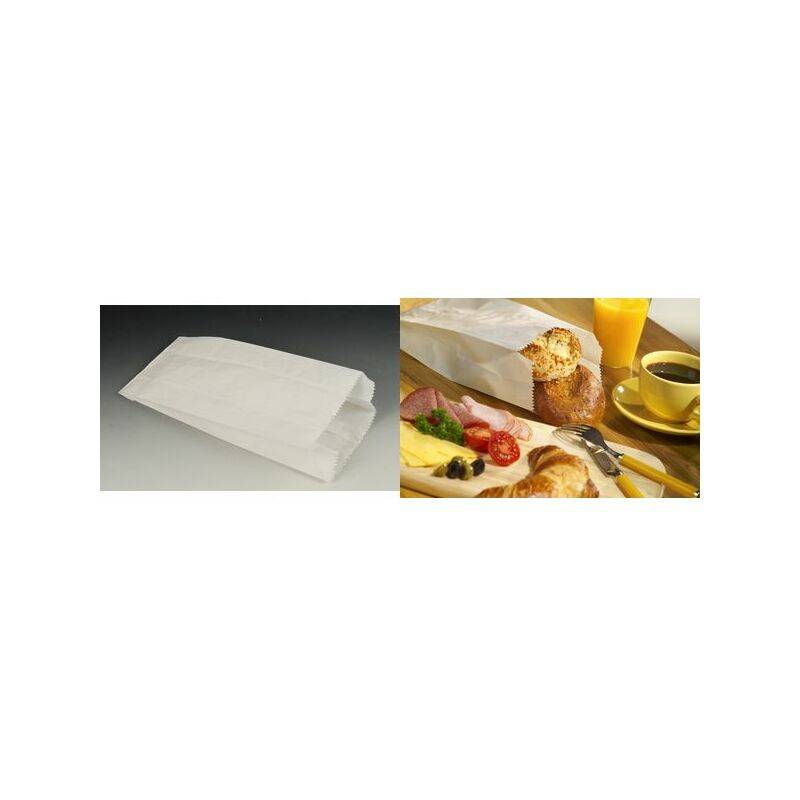 PAPSTAR Papierfaltenbeutel, Maße: (B)110 x (T)60 x (H)240 mm