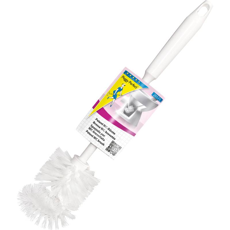 Peggy Perfect WC-Bürste 2000, Kunststoff, Rundkopf, weiß