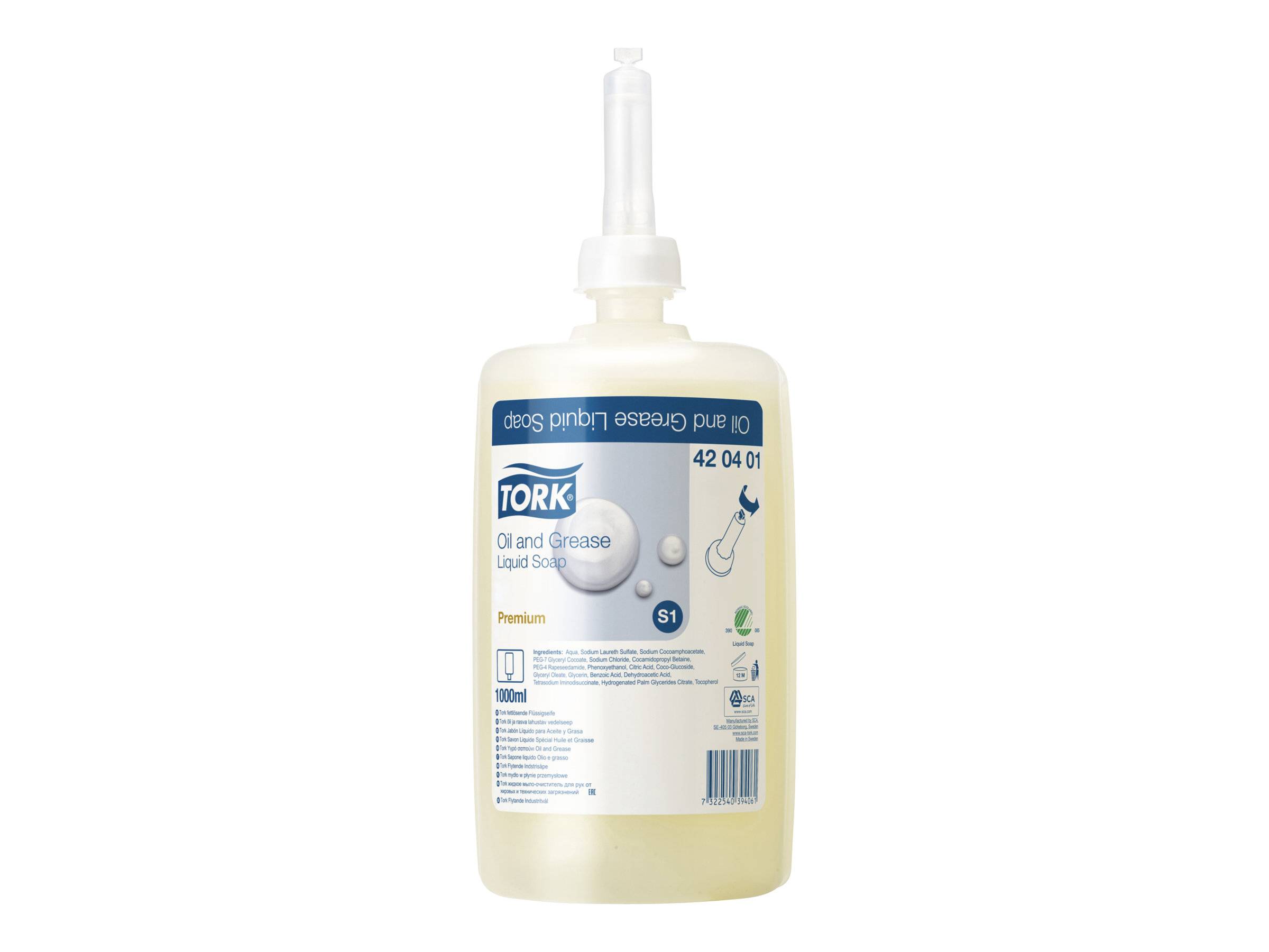 TORK Premium S1 - Seife - flüssig - Patrone - 1 L