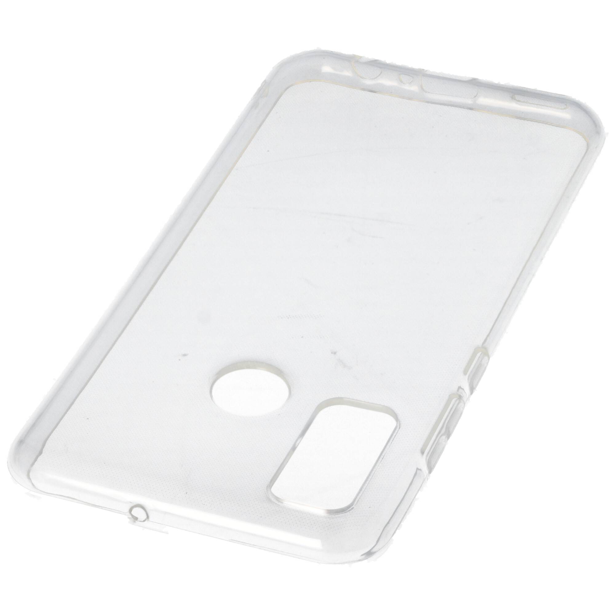 Hülle passend für Huawei P Smart 2020 - transparente Schutzhülle, Anti-Gelb Luftkissen Fallschutz Silikon Handyhülle rob