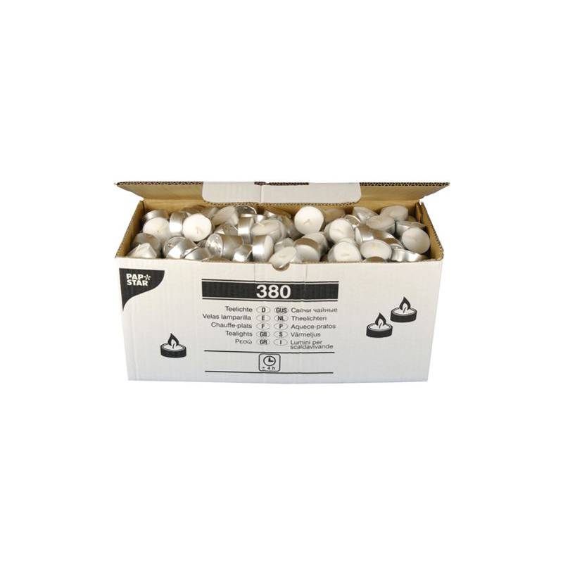 STARPAK Teelichter, Durchmesser: 38 mm, weiß, lose