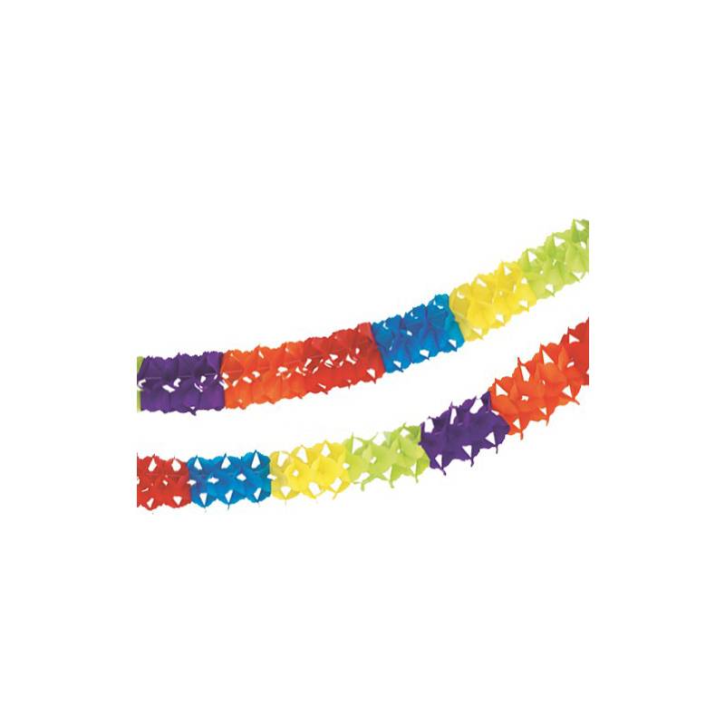 PAPSTAR Girlande, aus Papier, Länge: 4 m