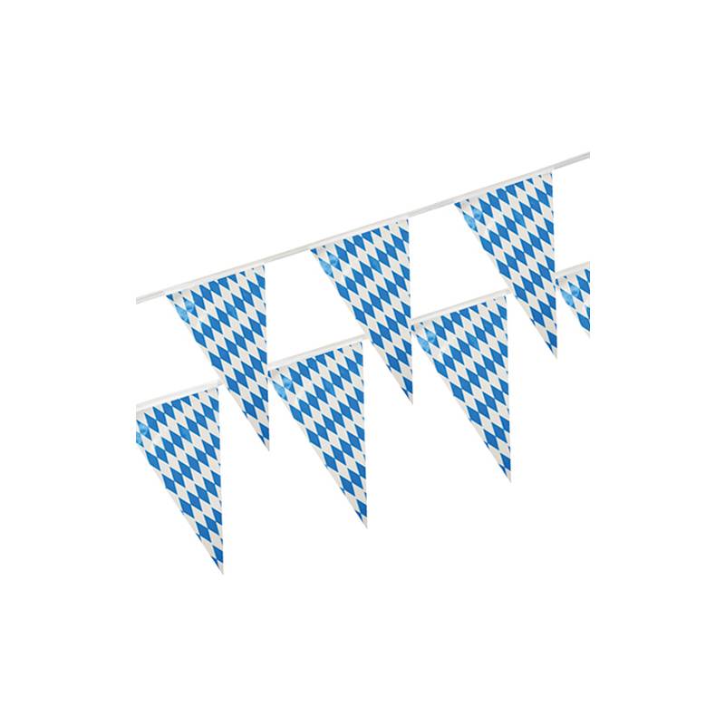 PAPSTAR Wimpelkette "Bayrisch Blau", aus Folie