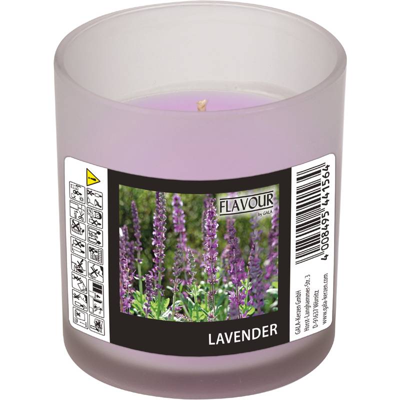 FLAVOUR by Gala Duftkerze im Glas "Lavender"