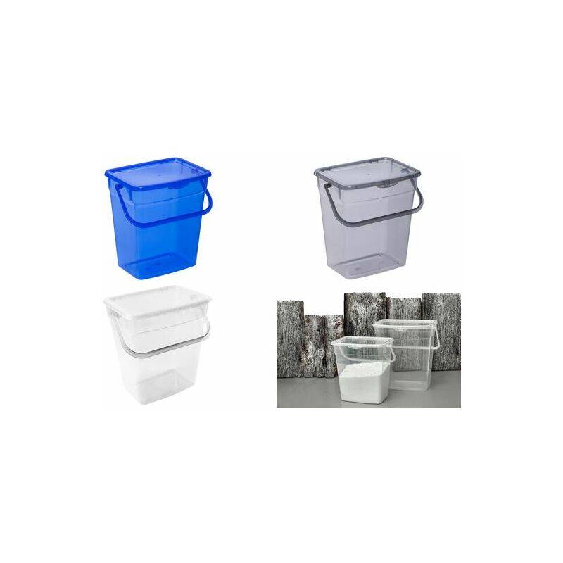 plast team Waschmittelbox, 6 Liter, transparent