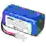 vhbw Akku kompatibel mit Dibea D960, GT200, GT9, V750, V780, V780s, V870 Staubsauger Home Cleaner Heimroboter (2600mAh, 14,8V, Li-Ion)