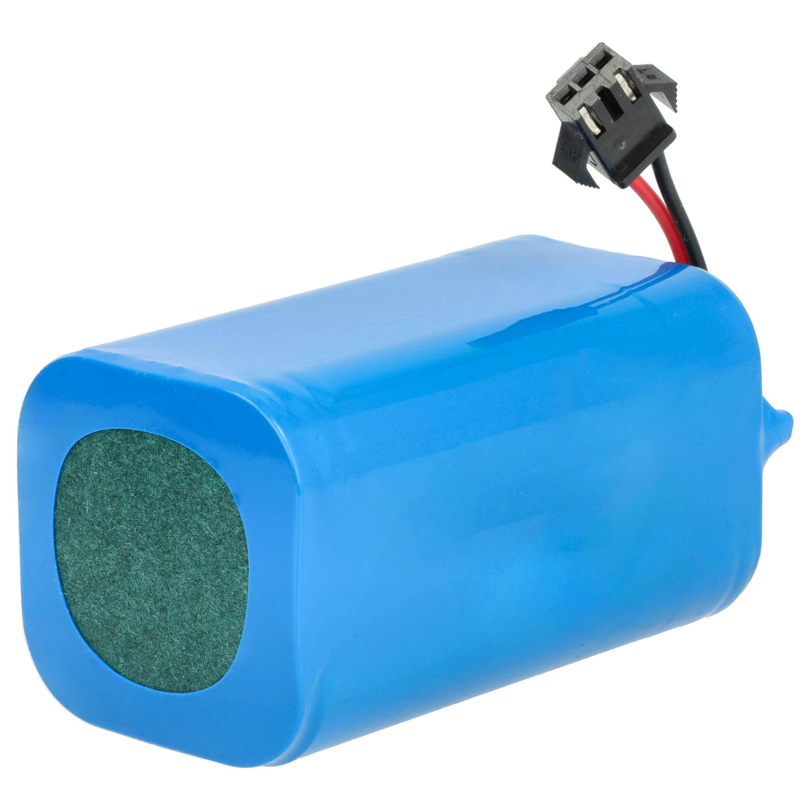 vhbw Akku kompatibel mit Coredy R650, R300, R3500, R500+, R3500S, R580, R600 Saugroboter (3400 mAh, 14,8 V, Li-Ion)