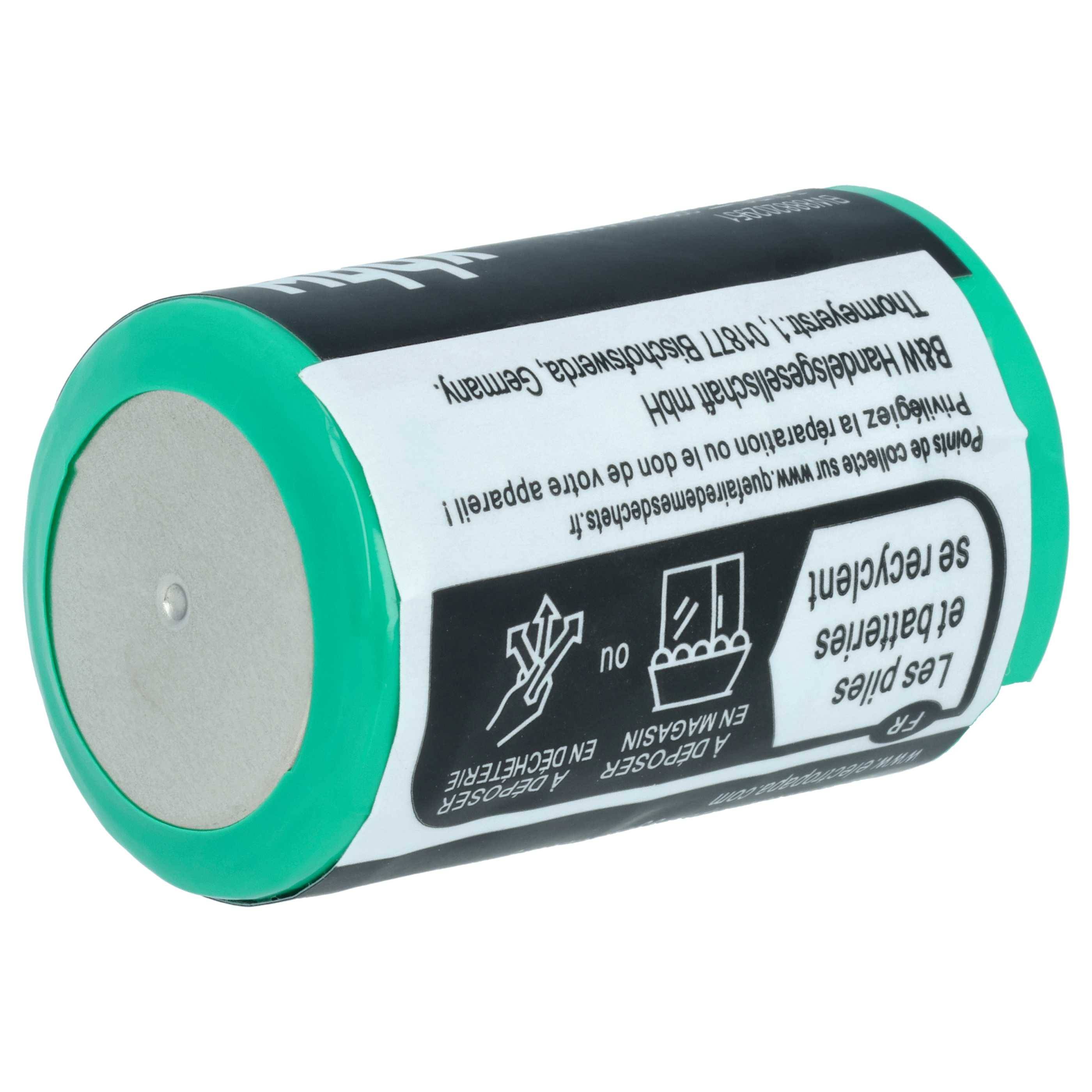 vhbw 5x Akku kompatibel mit Servox Speech, Digital XL, 19632, 14266, D45N7 Medizintechnik (230 mAh, 7,2 V, NiMH)
