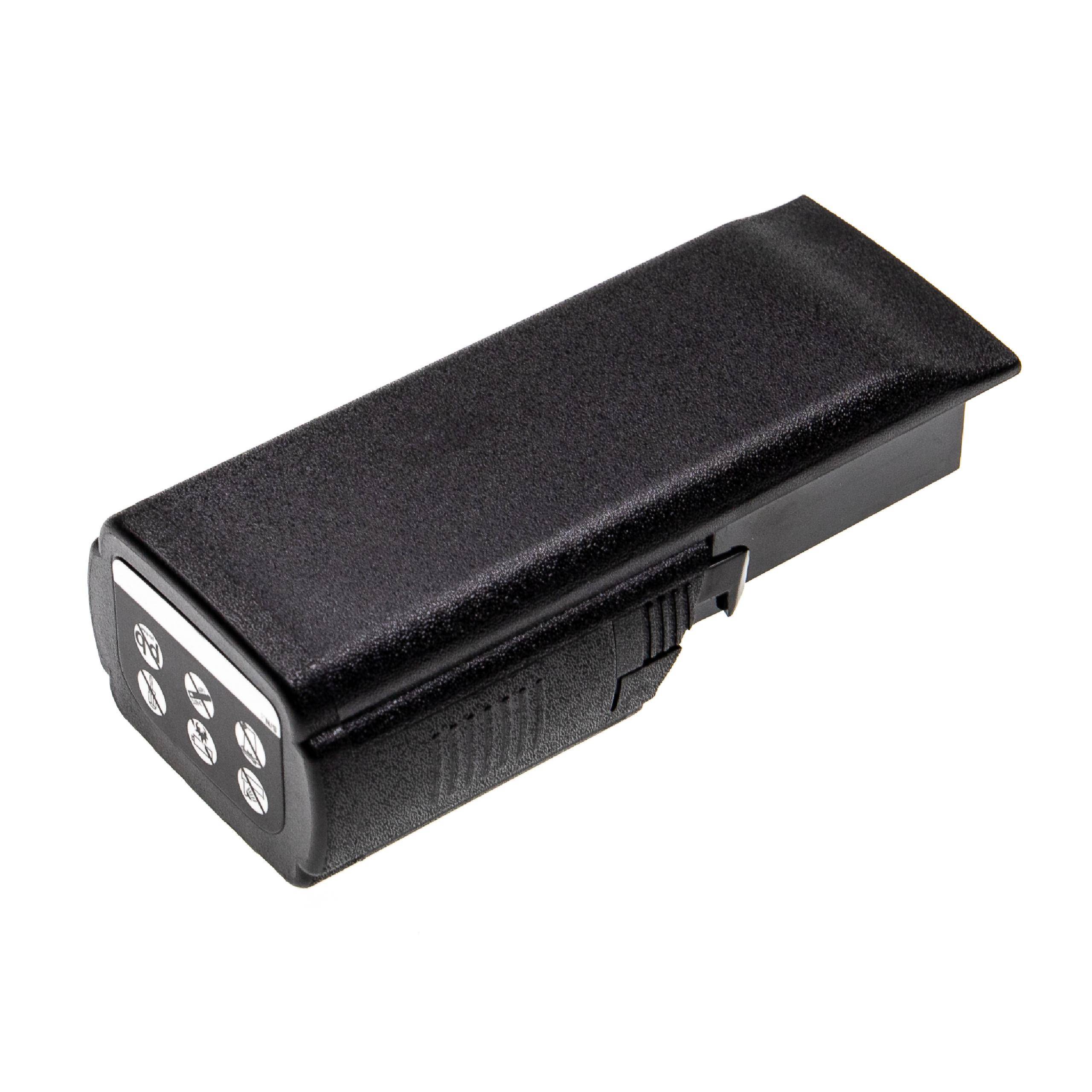vhbw Akku Ersatz für Motorola NNTN7038A, NNTN7038B, NNTN8921, NNTN8921A, NNTN8921B für Funkgerät, Walkie Talkie (4600mAh, 7,4V, Li-Ion)