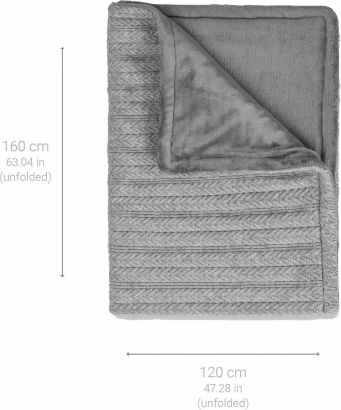 2 Stück Medisana Kuschelheizdecke HB 680 Strick
