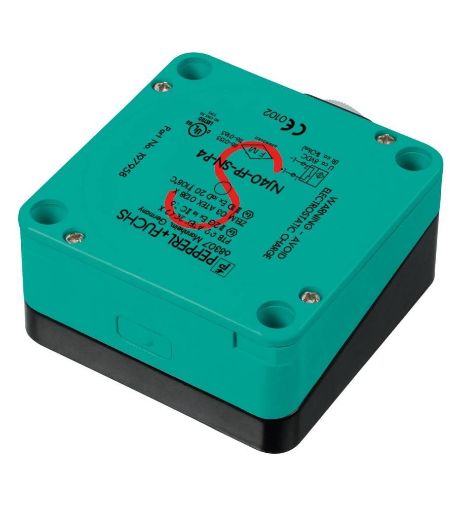 Pepperl+Fuchs Fabrik Induktiver Sensor NJ40-FP-SN-P4