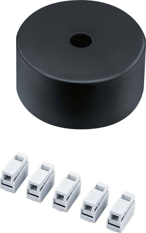 Zumtobel Group Baldachinset CEILING ROSEROUND BK