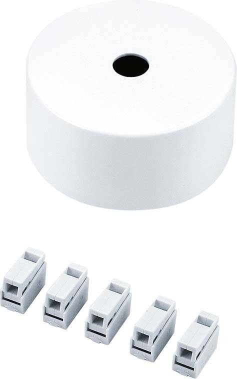 Zumtobel Group Baldachinset CEILING ROSEROUND WH