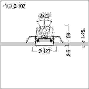 Zumtobel Group Installationsring DIAMO MD G #60200150