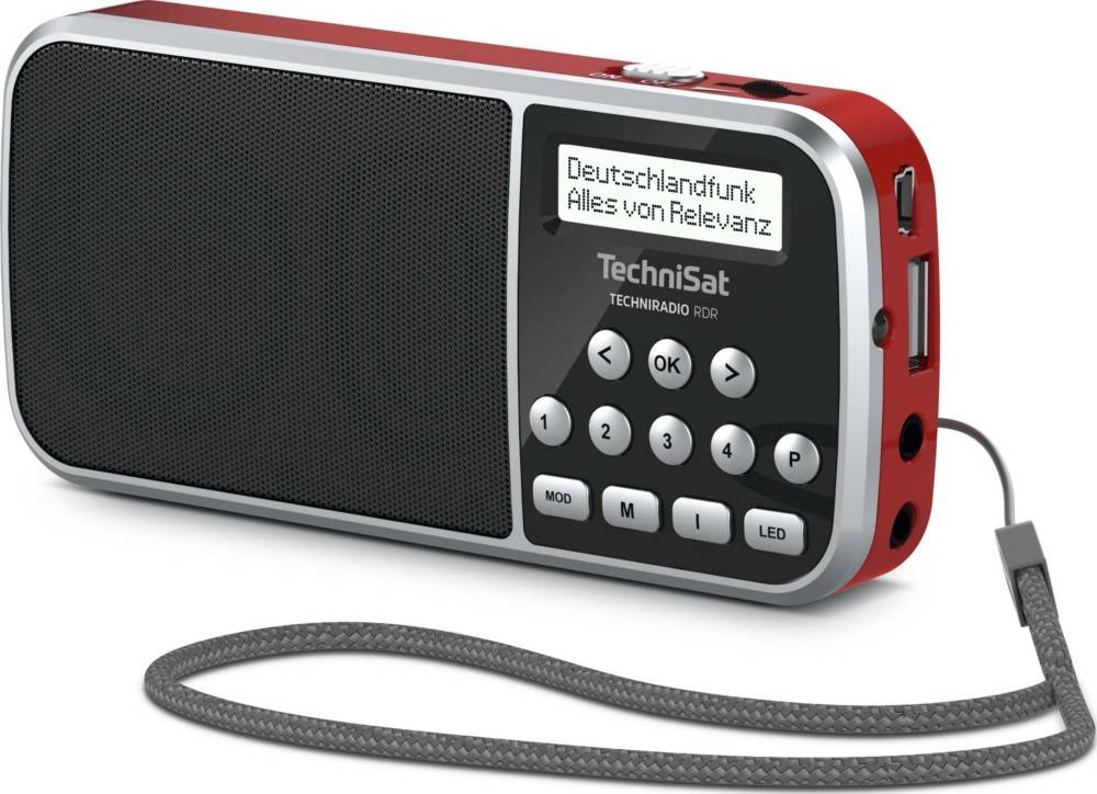 TechniSat DAB+ Taschenradio+Netzteil TECHNIRADIORDR rt+NT