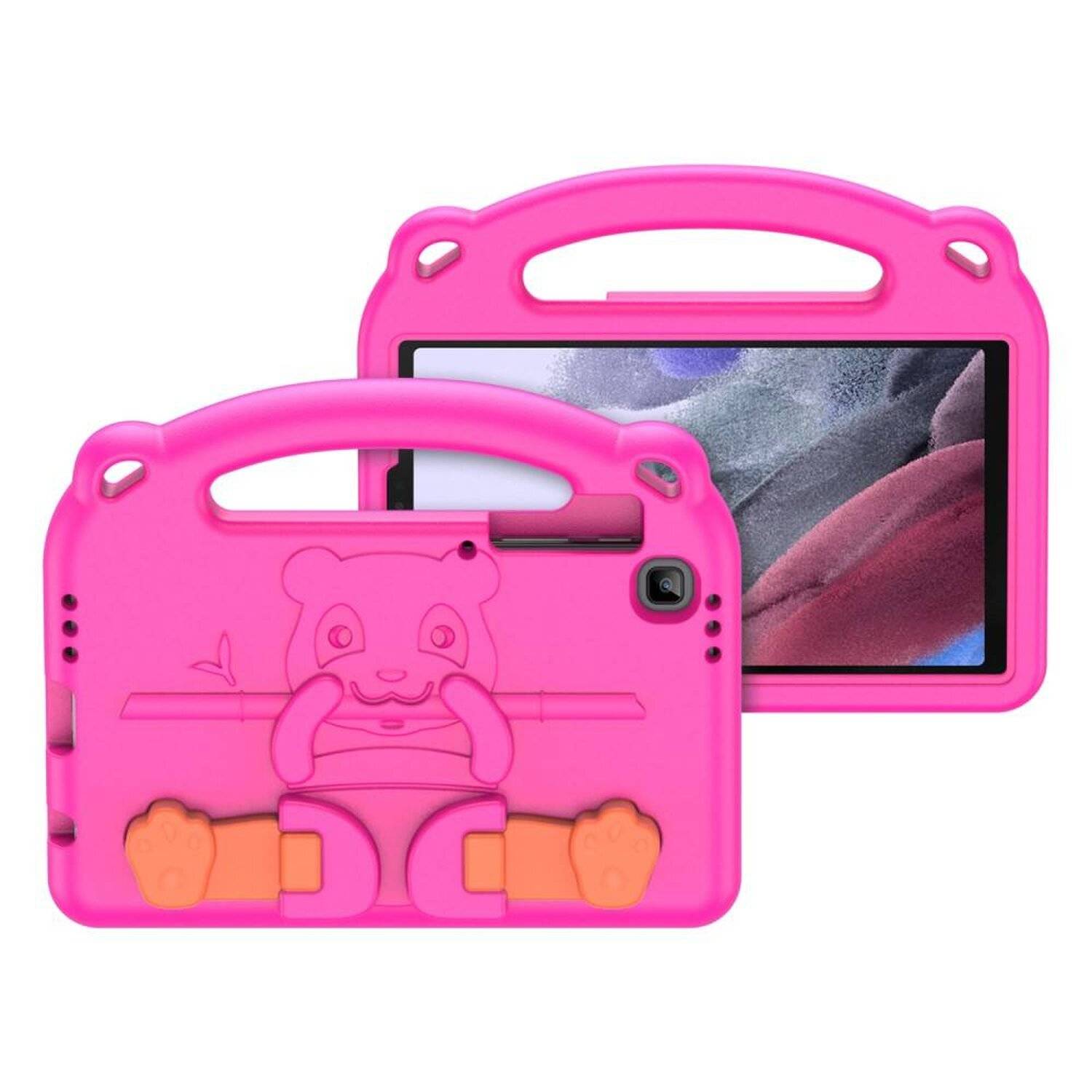 Dux Ducis Panda Armor Tablet Tasche Gehäuse für iPad 7/8 10.2" Schutzhülle für Kinder + Standfunktion EVA Pink