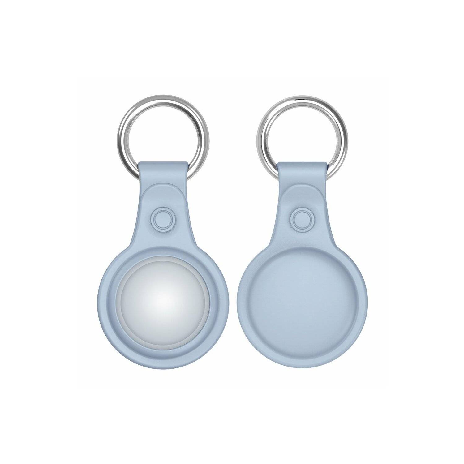 4x Dux Ducis Silikon Case für AirTag Schutz Hülle Cover Schlüsselanhänger Apple AirTag Cover Case Tracker Tasche