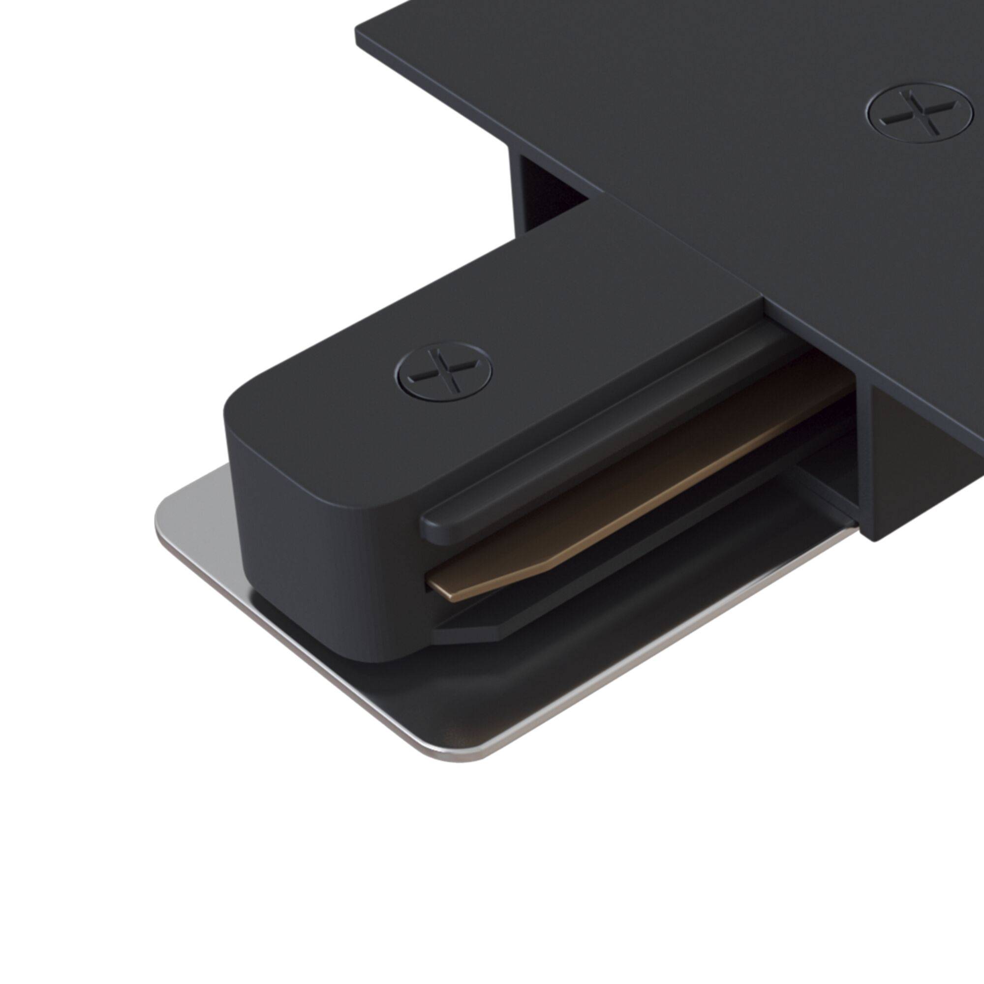 Maytoni Track Lighting Accessory TRA002B-11B , Schwarz, aus Aluminum