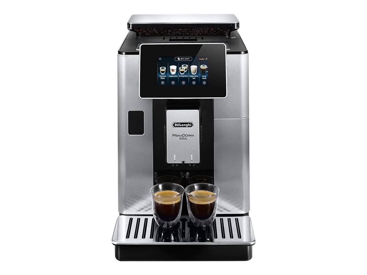 DE LONGHI - De'Longhi PrimaDonna Soul ECAM610.74.MB - Automatische Kaffeemaschine mit Cappuccinatore