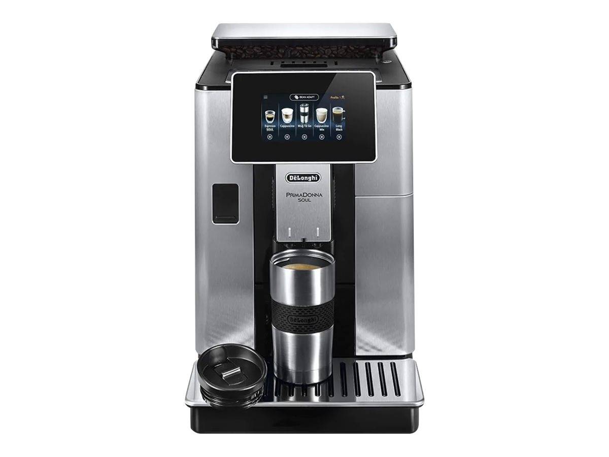 DE LONGHI - De'Longhi PrimaDonna Soul ECAM610.74.MB - Automatische Kaffeemaschine mit Cappuccinatore