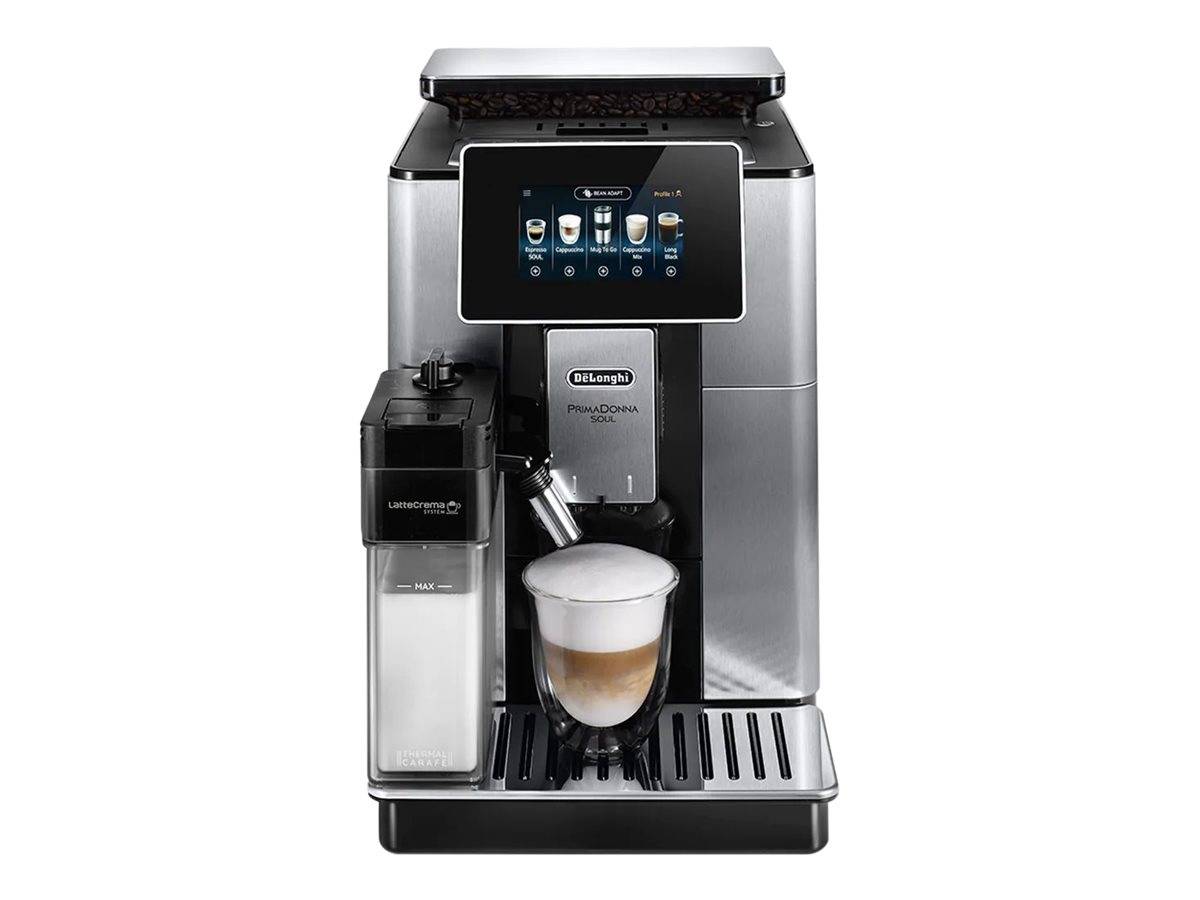 DE LONGHI - De'Longhi PrimaDonna Soul ECAM610.74.MB - Automatische Kaffeemaschine mit Cappuccinatore