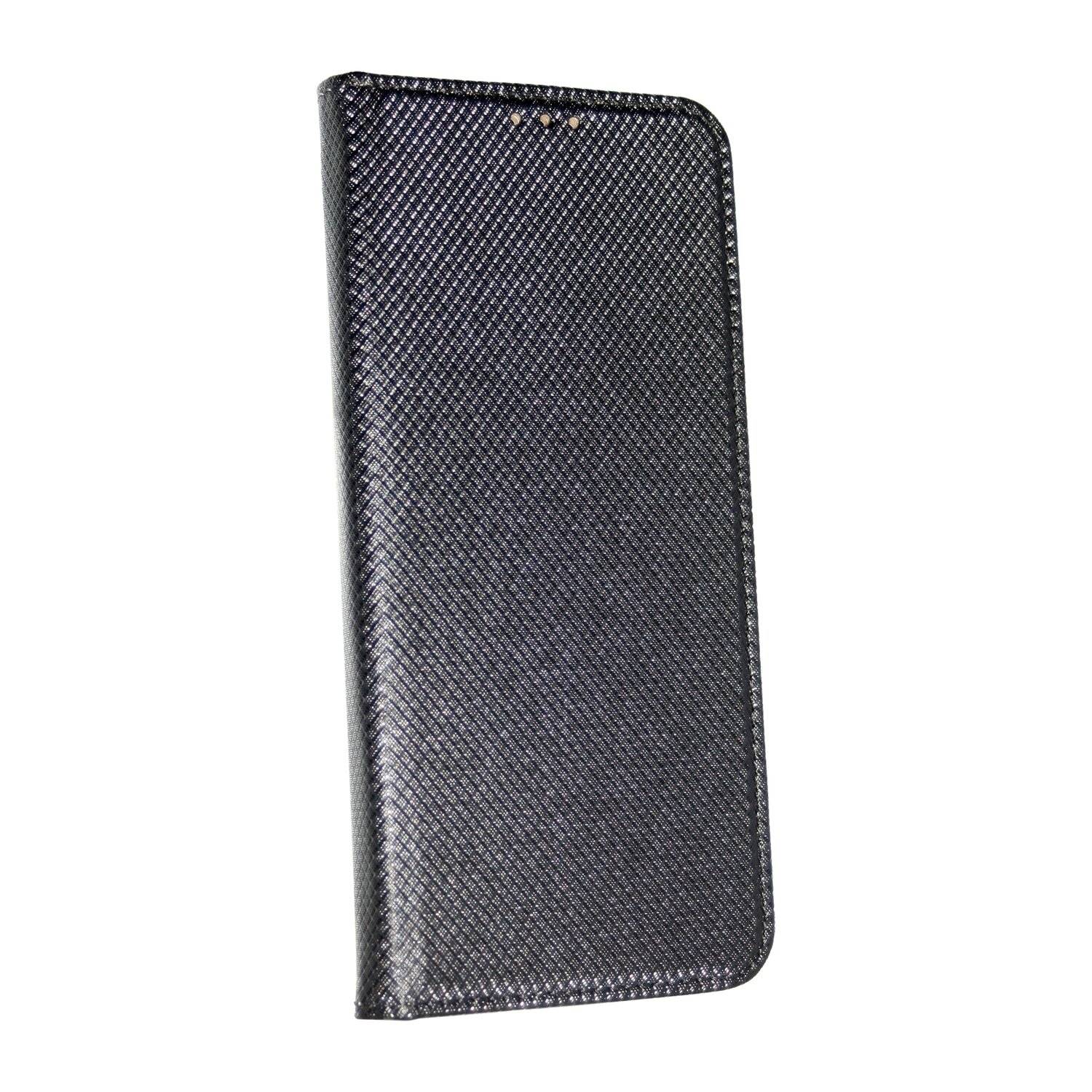 cofi1453® Buch Tasche "Smart" kompatibel mit Oppo A74 5G Handy Hülle Etui Brieftasche Schutzhülle mit Standfunktion, Kartenfach Schwarz