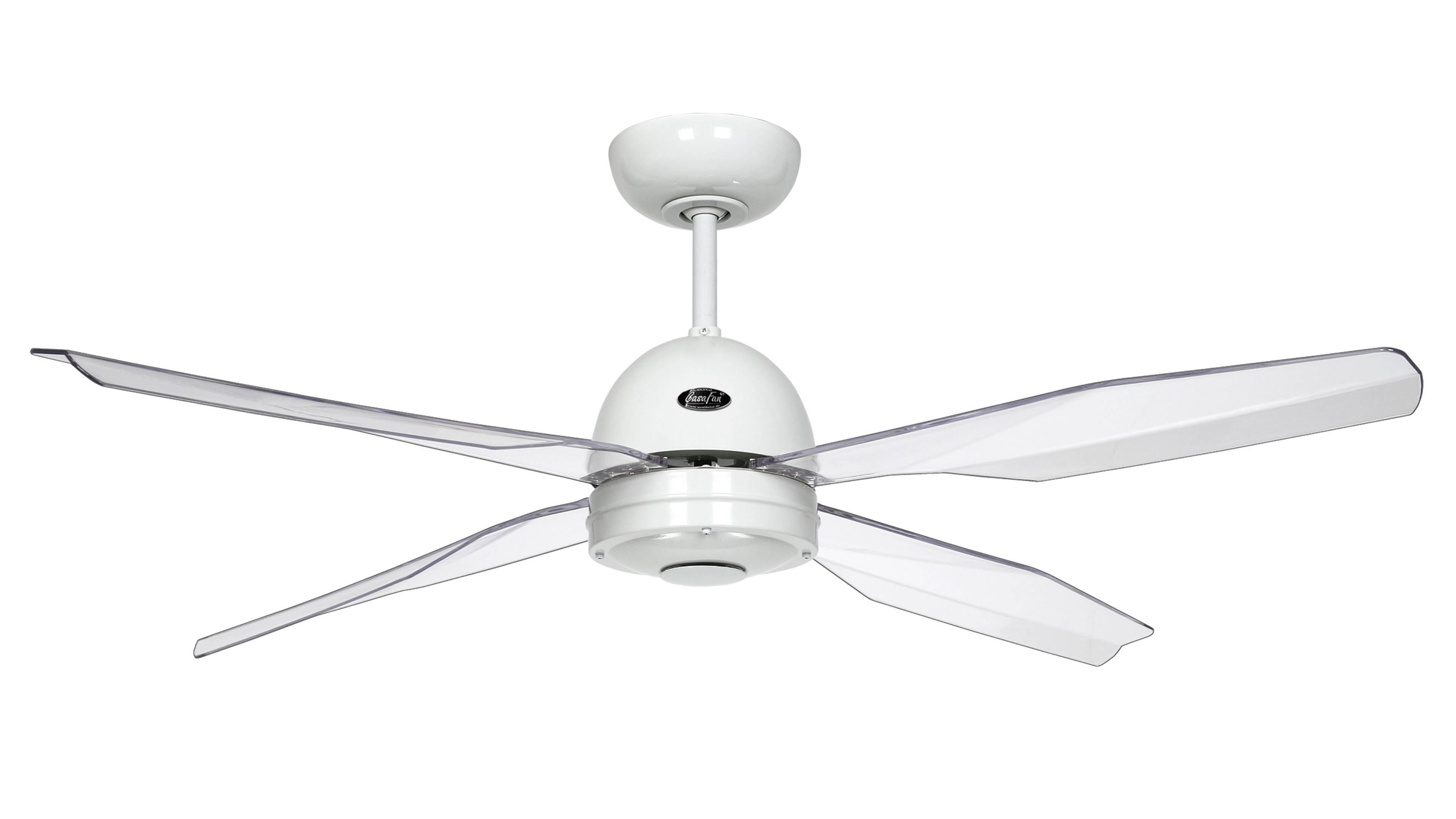 Deckenventilator Libelle 132 cm Weiß ohne Steuerung