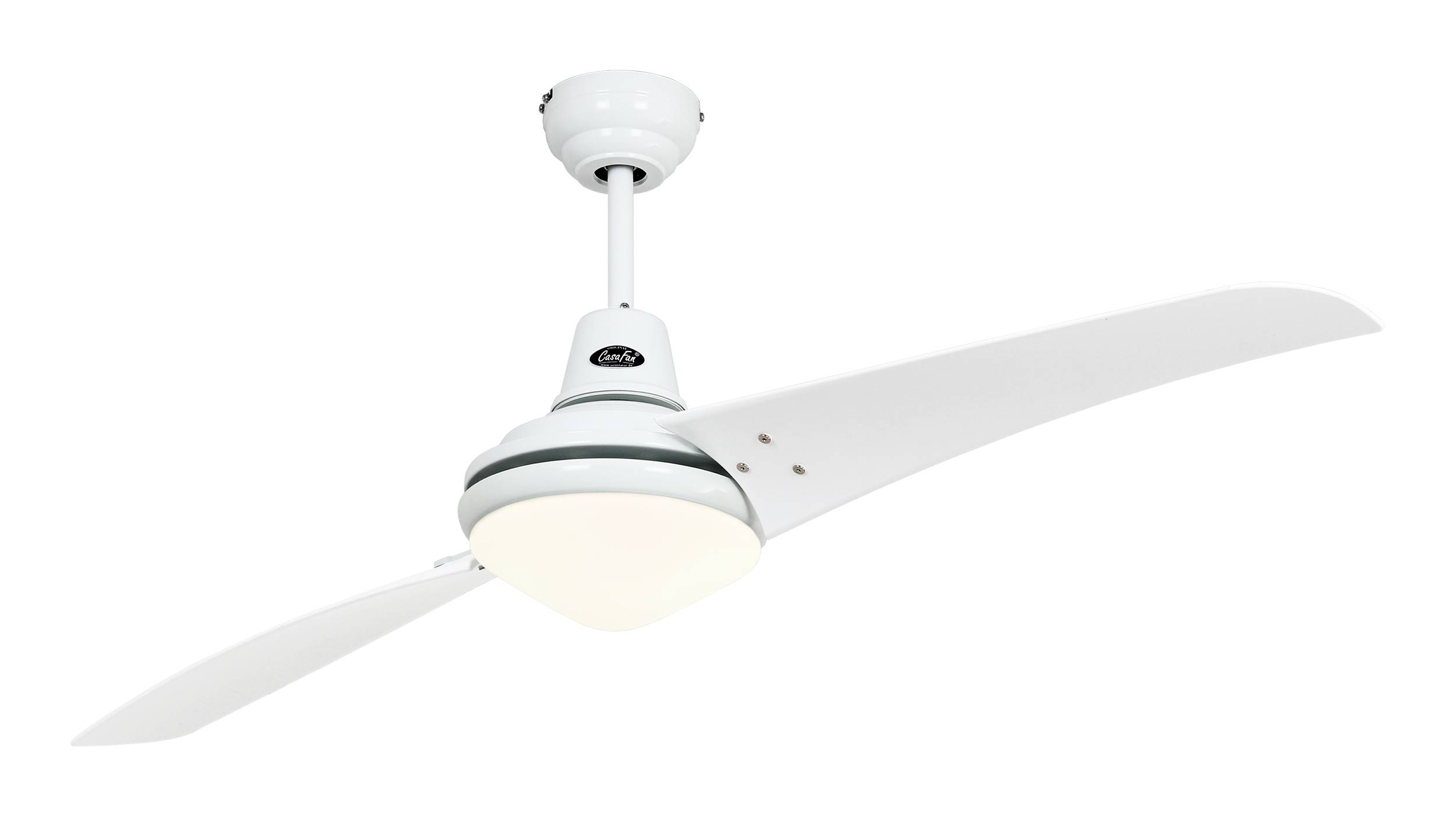Deckenventilator Mirage Weiß 142 cm mit Licht