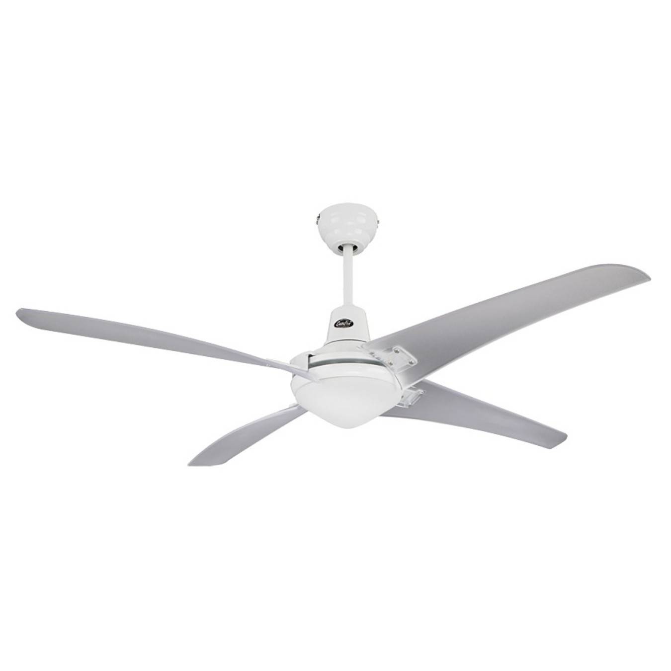 Deckenventilator Mirage Weiß 142 cm mit Licht