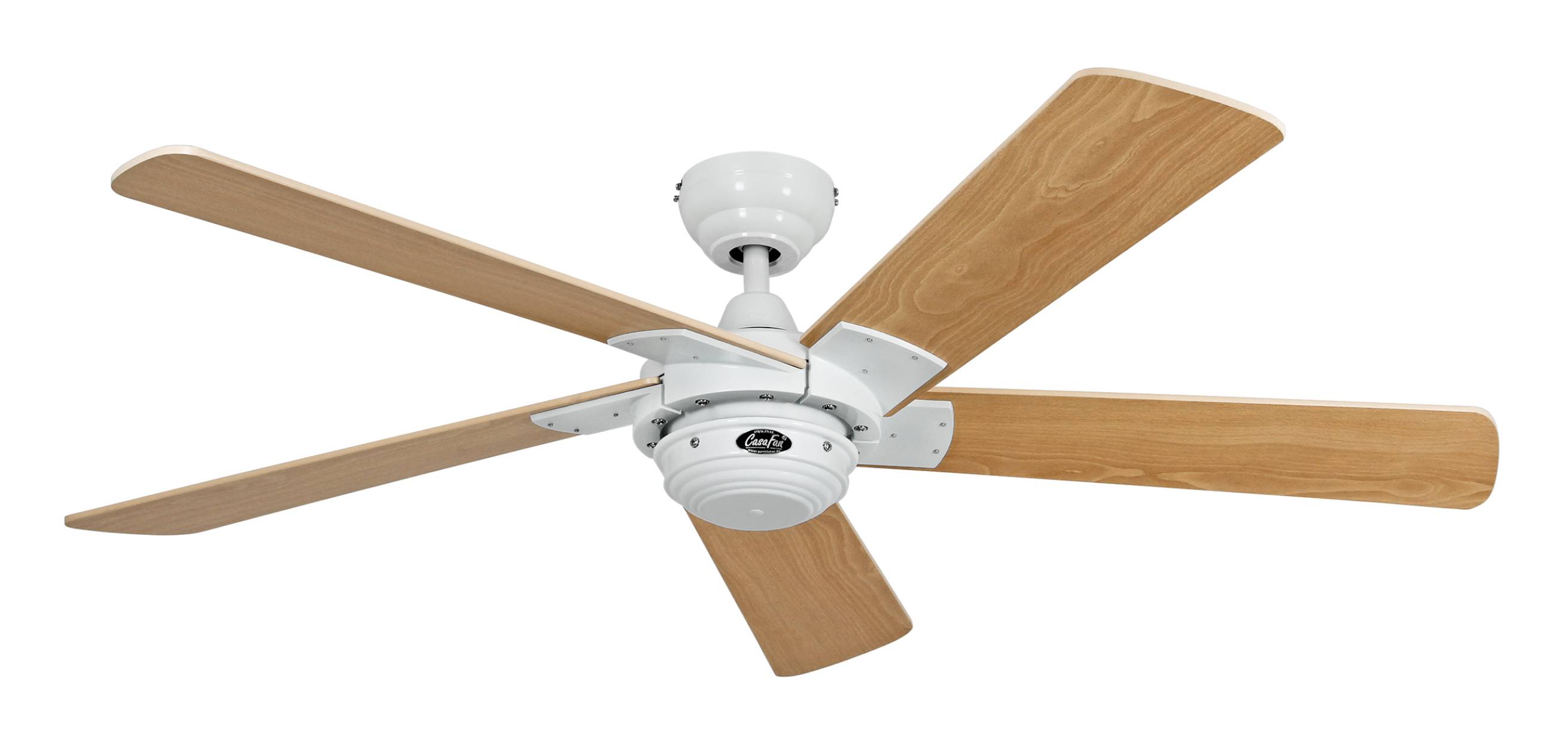 Deckenventilator Rotary Weiß ohne Steuerung