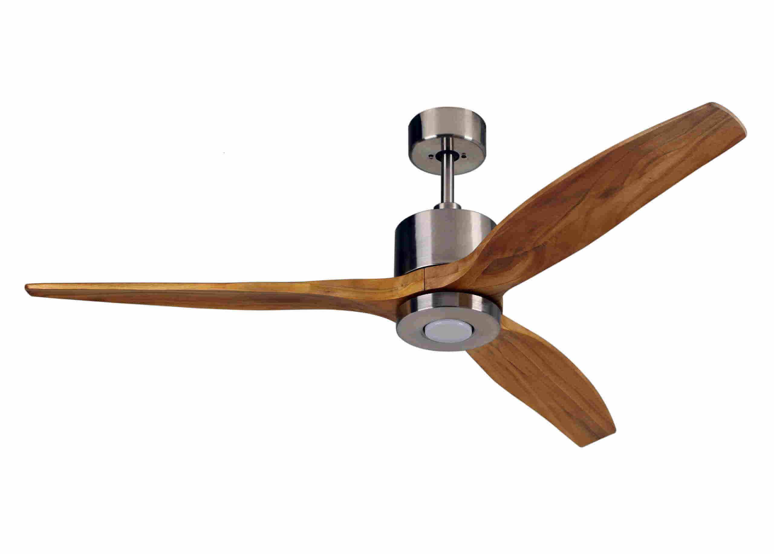 Energiespar Deckenventilator Airfusion Akmani LED Chrom