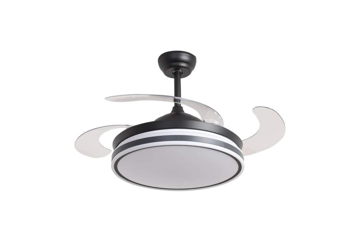 Deckenventilator Ganuwa 107 cm mit LED und Fernbedienung
