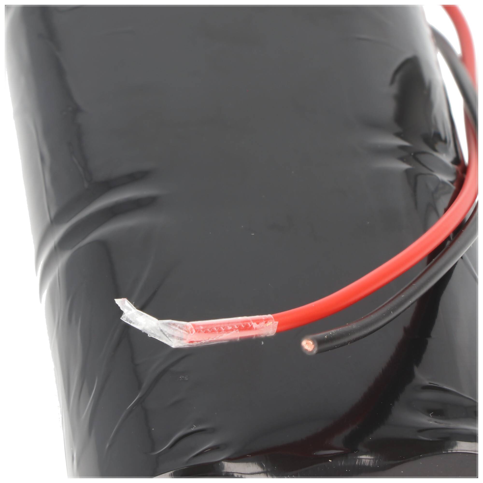 Notleuchtenakku NiCd 4,8V 4500mAh L2x2 Mono D mit 200mm Kabel einseitig