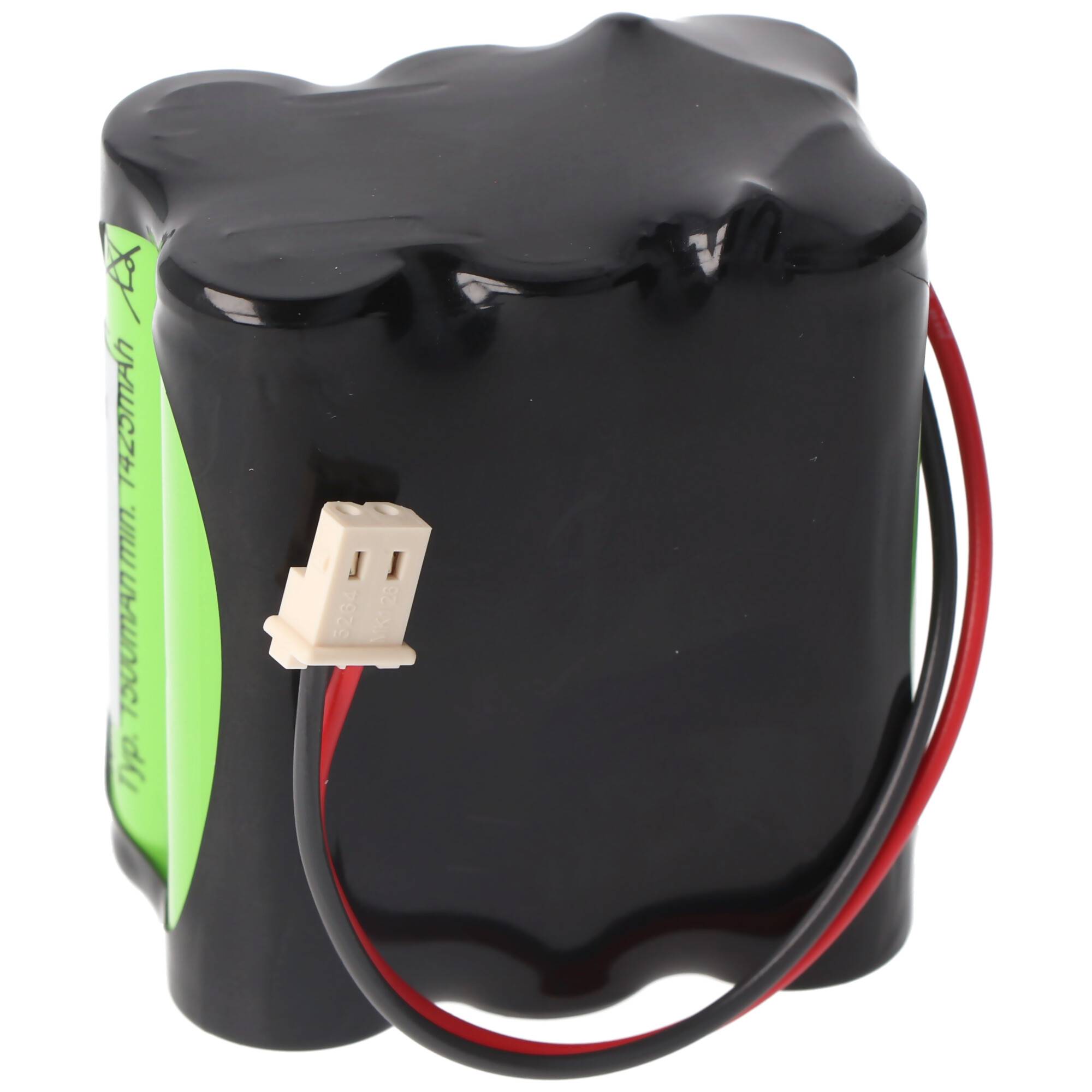 Notleuchtenakku NiMH 7,2V 1500mAh F2x3 Mignon AA mit Molex-Stecker passend für Beghelli