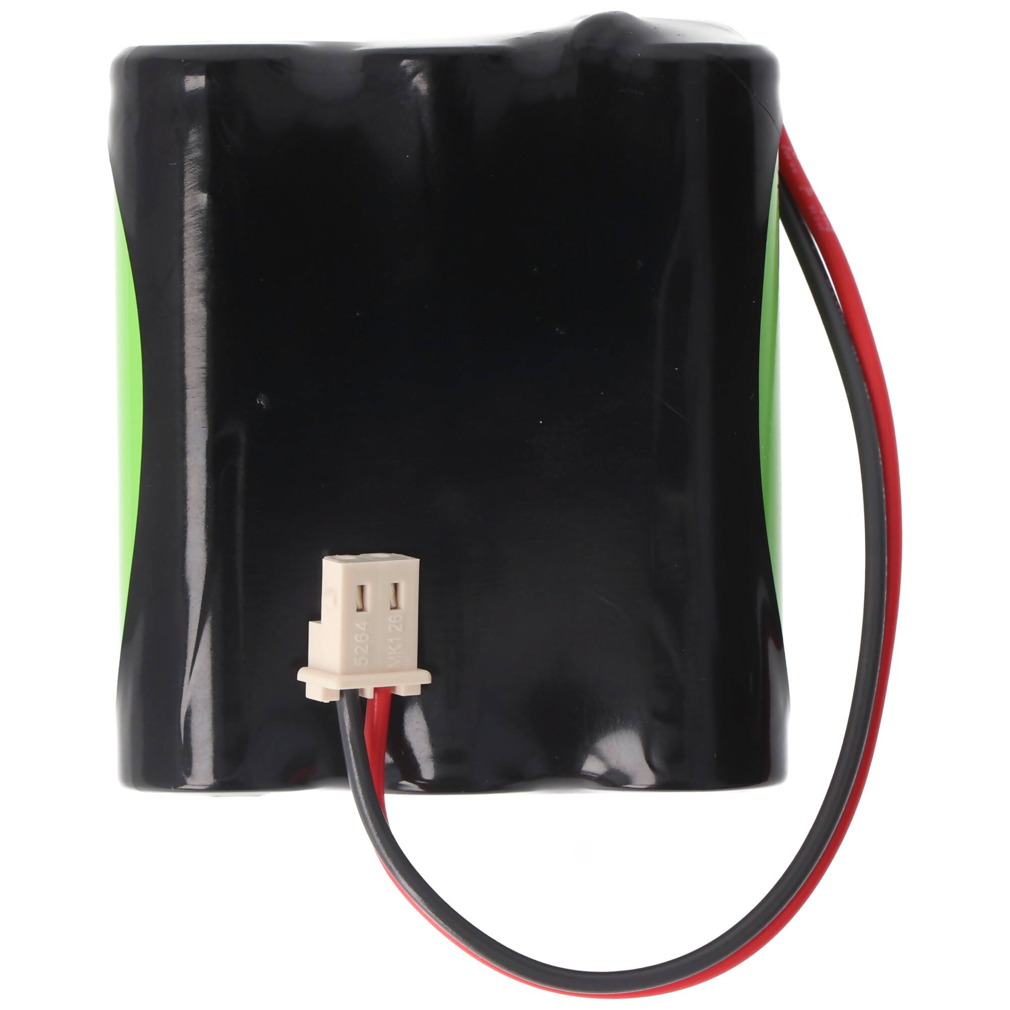 Notleuchtenakku NiMH 7,2V 1500mAh F2x3 Mignon AA mit Molex-Stecker passend für Beghelli