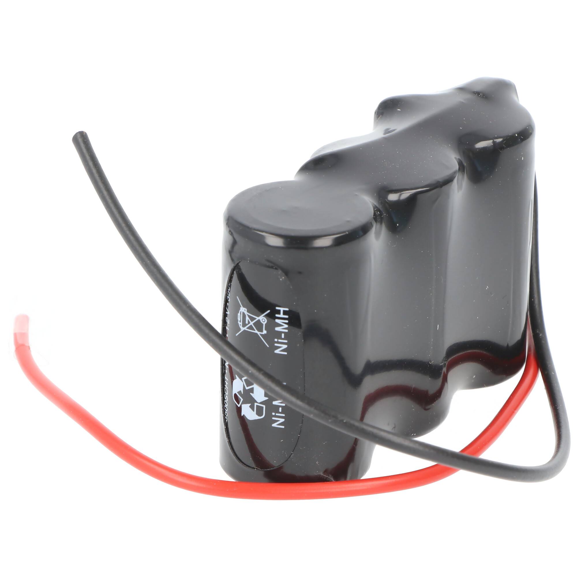 Notleuchtenakku NiMH 3,6V 3500mAh F1x3 Sub-C mit 200mm Kabel ersetzt RPower 20102