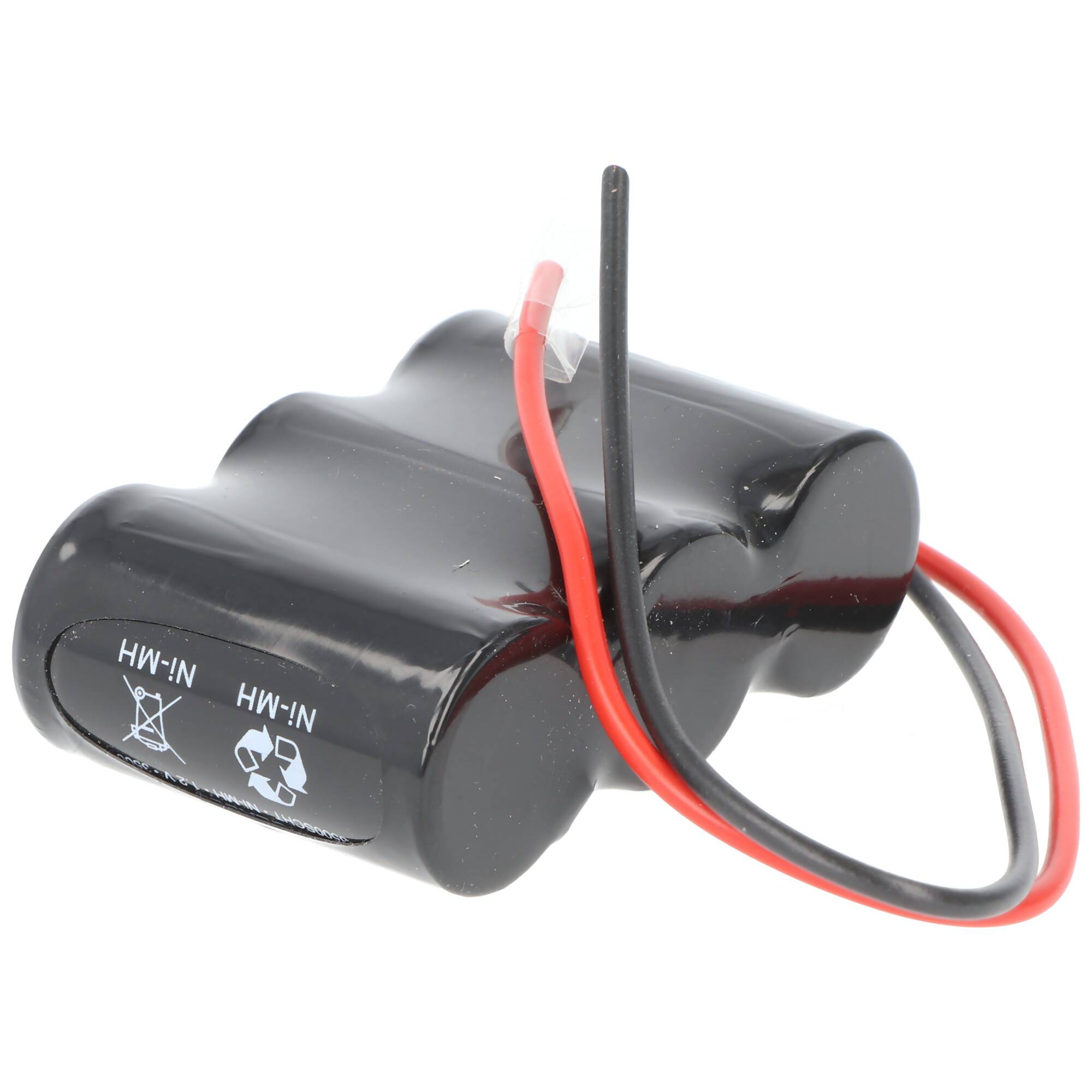 Notleuchtenakku NiMH 3,6V 3500mAh F1x3 Sub-C mit 200mm Kabel ersetzt RPower 20102