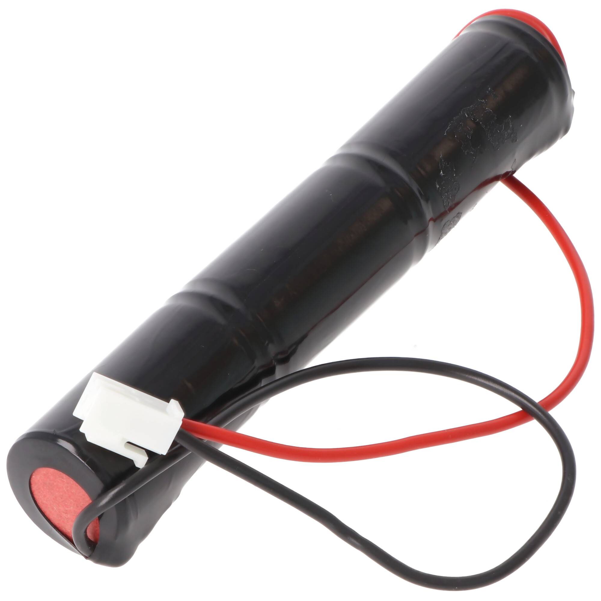 Notleuchtenakku NiCd 3,6V 1800mAh L1x3 Sub-C mit 200mm Kabel und Stecker beidseitig ersetzt Saft 784511, Abmessungen 23