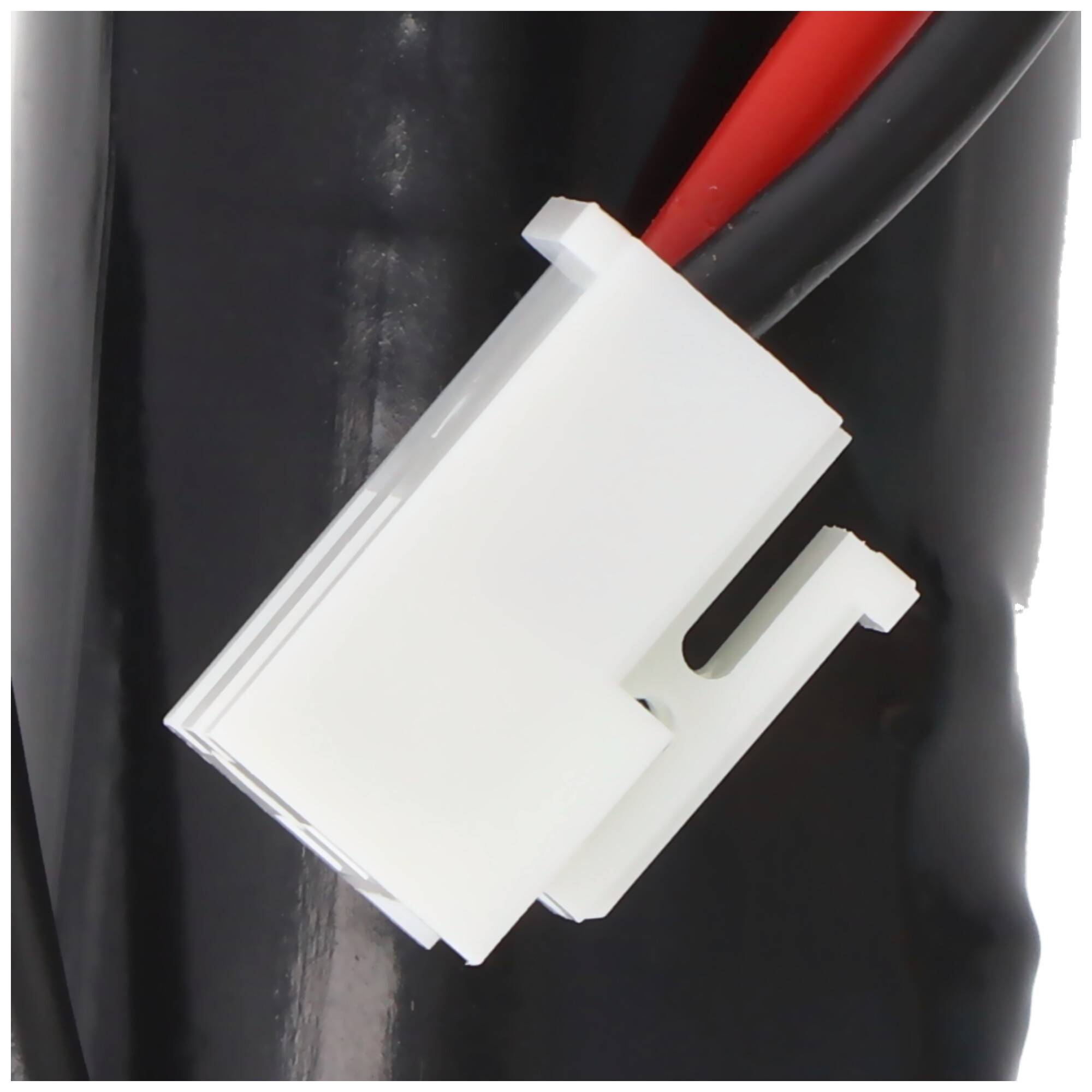 Notleuchtenakku NiCd 3,6V 1800mAh L1x3 Sub-C mit 200mm Kabel und Stecker beidseitig ersetzt Saft 784511, Abmessungen 23