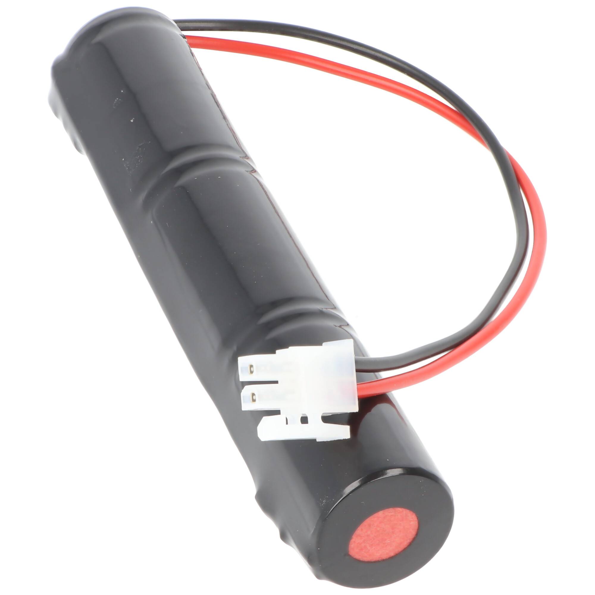 Notleuchtenakku NiMH 3,6V 1800mAh L1x3 Sub-C mit 200mm Kabel einseitig und Stecker