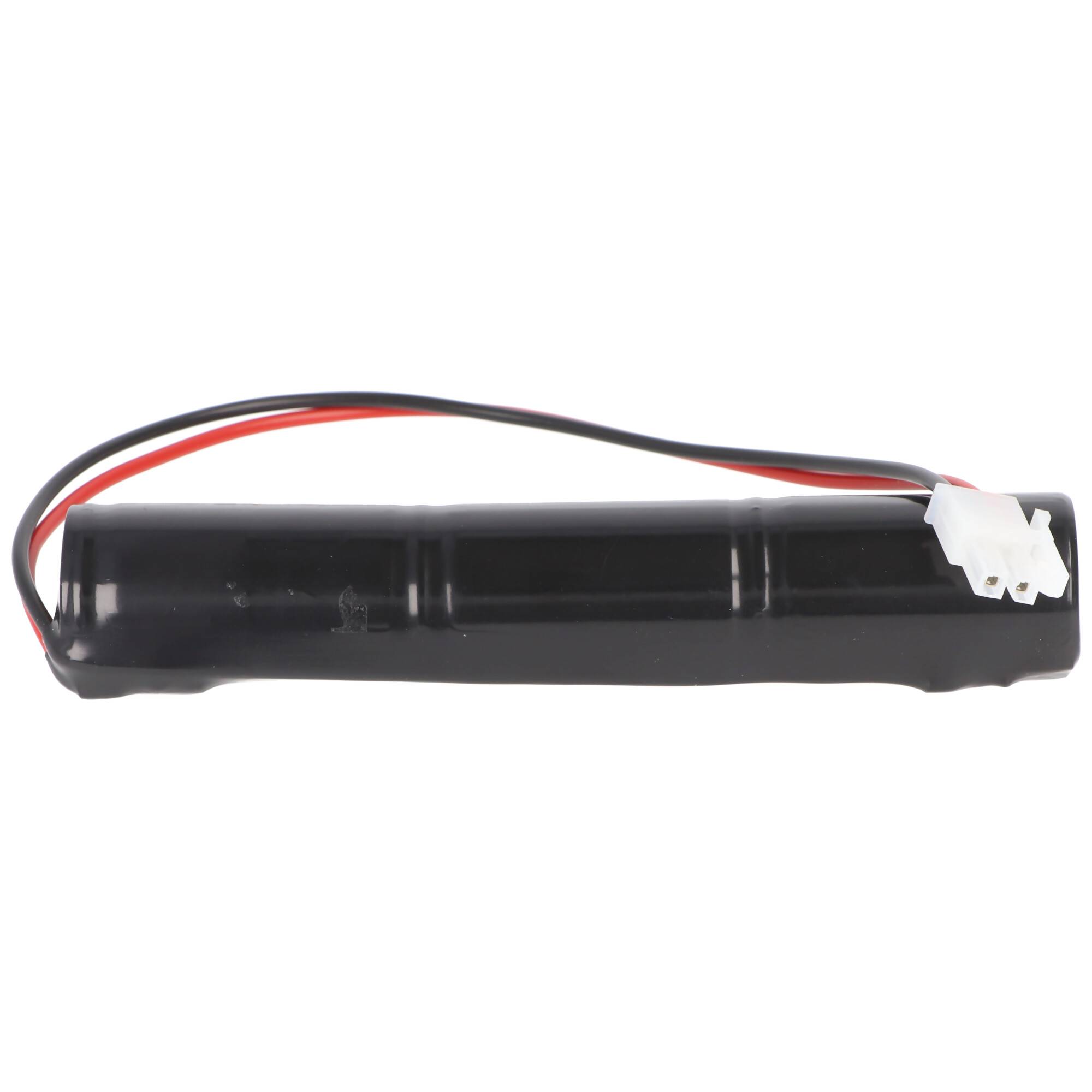 Notleuchtenakku NiCd 3,6V 1800mAh L1x3 Sub-C mit 200mm Kabel einseitig und Stecker