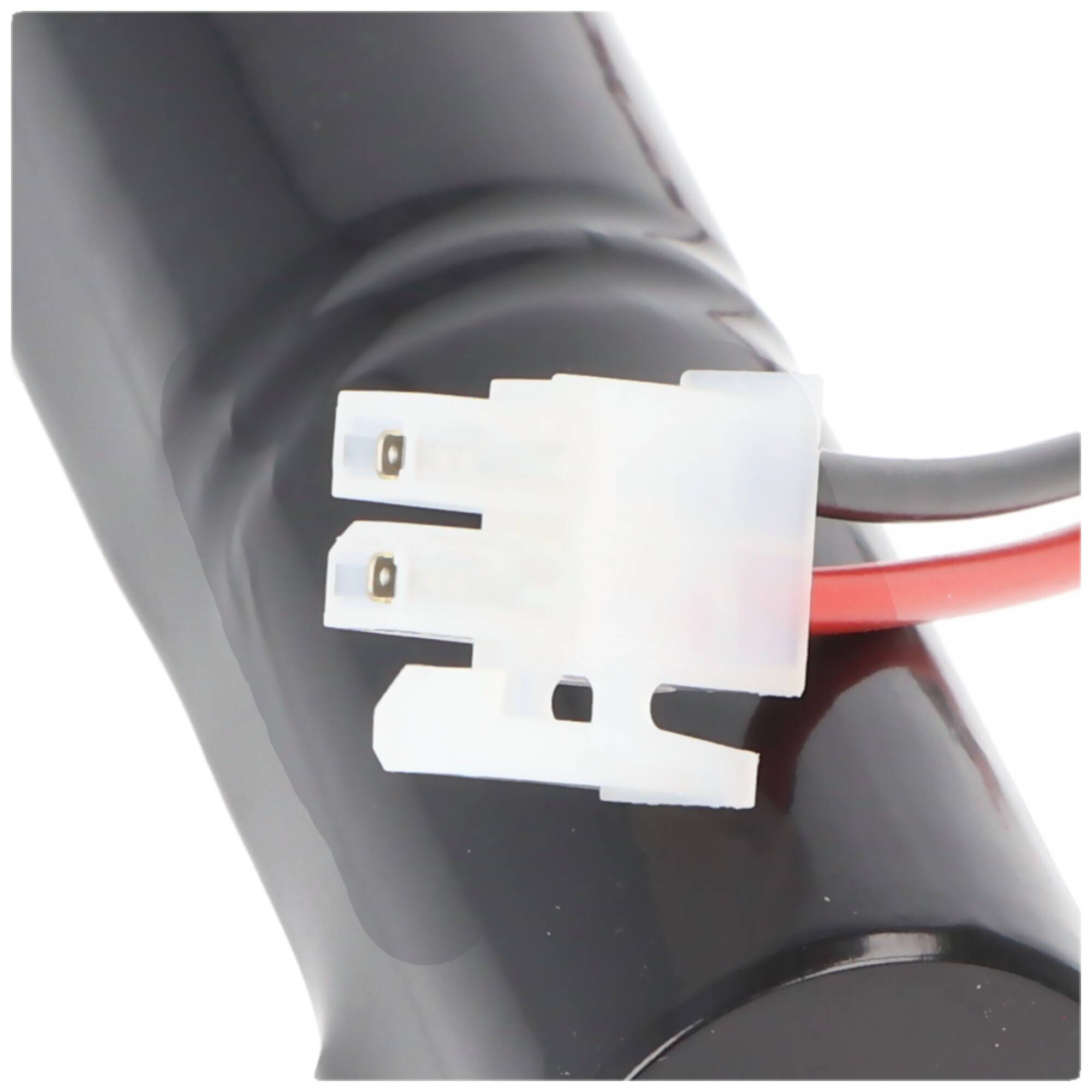 Notleuchtenakku NiMH 3,6V 1800mAh L1x3 Sub-C mit 200mm Kabel einseitig und Stecker