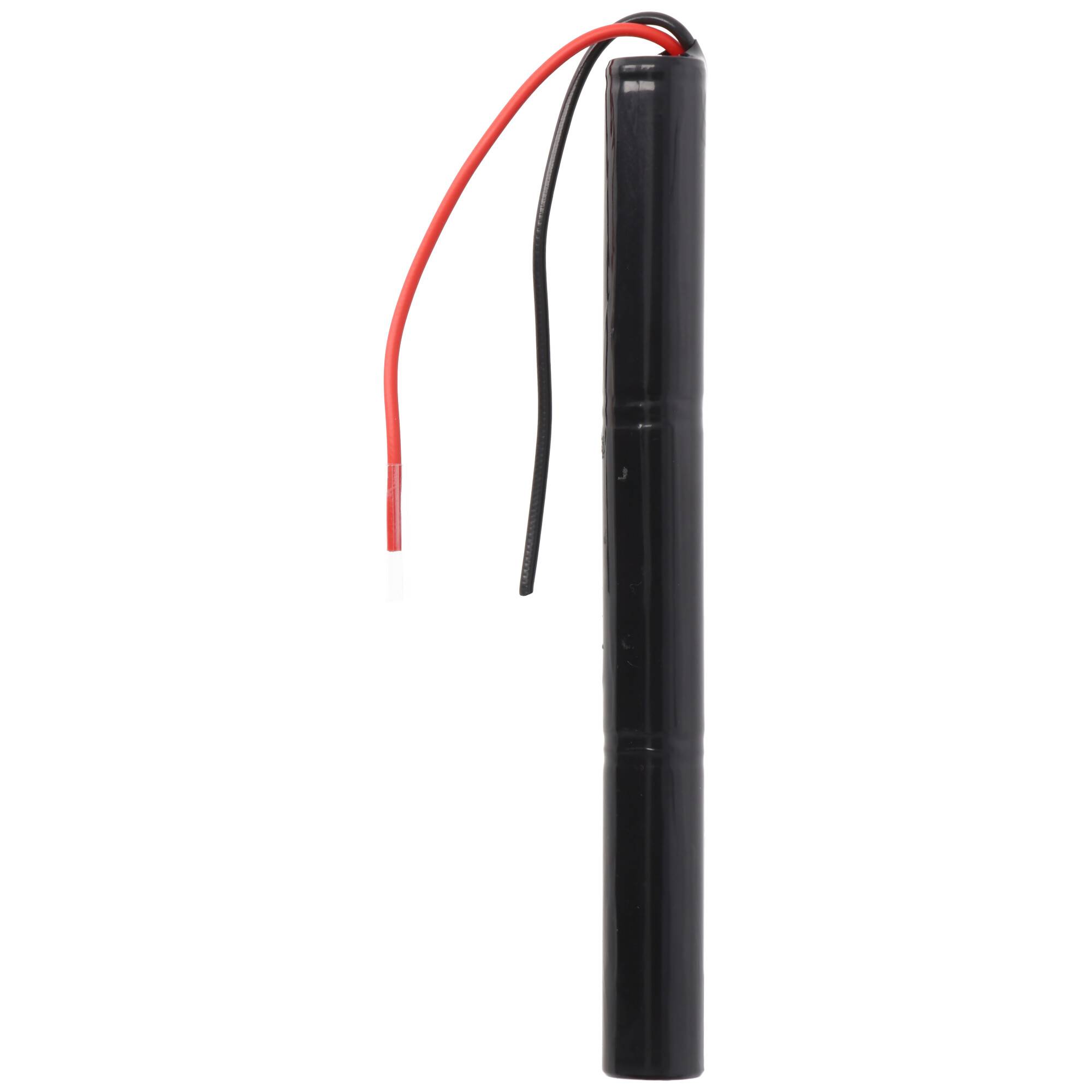 Notleuchtenakku NiMH 3,6V 1500mAh L1x3 Mignon AA mit 100mm Kabel