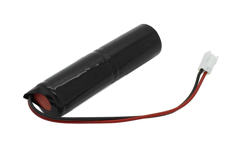 Notleuchtenakku NiMH 2,4V 4000mAh L1x2 Baby C mit 150mm Kabel 0,75mm² und Stecker ersetzt Zumtobel 04923309