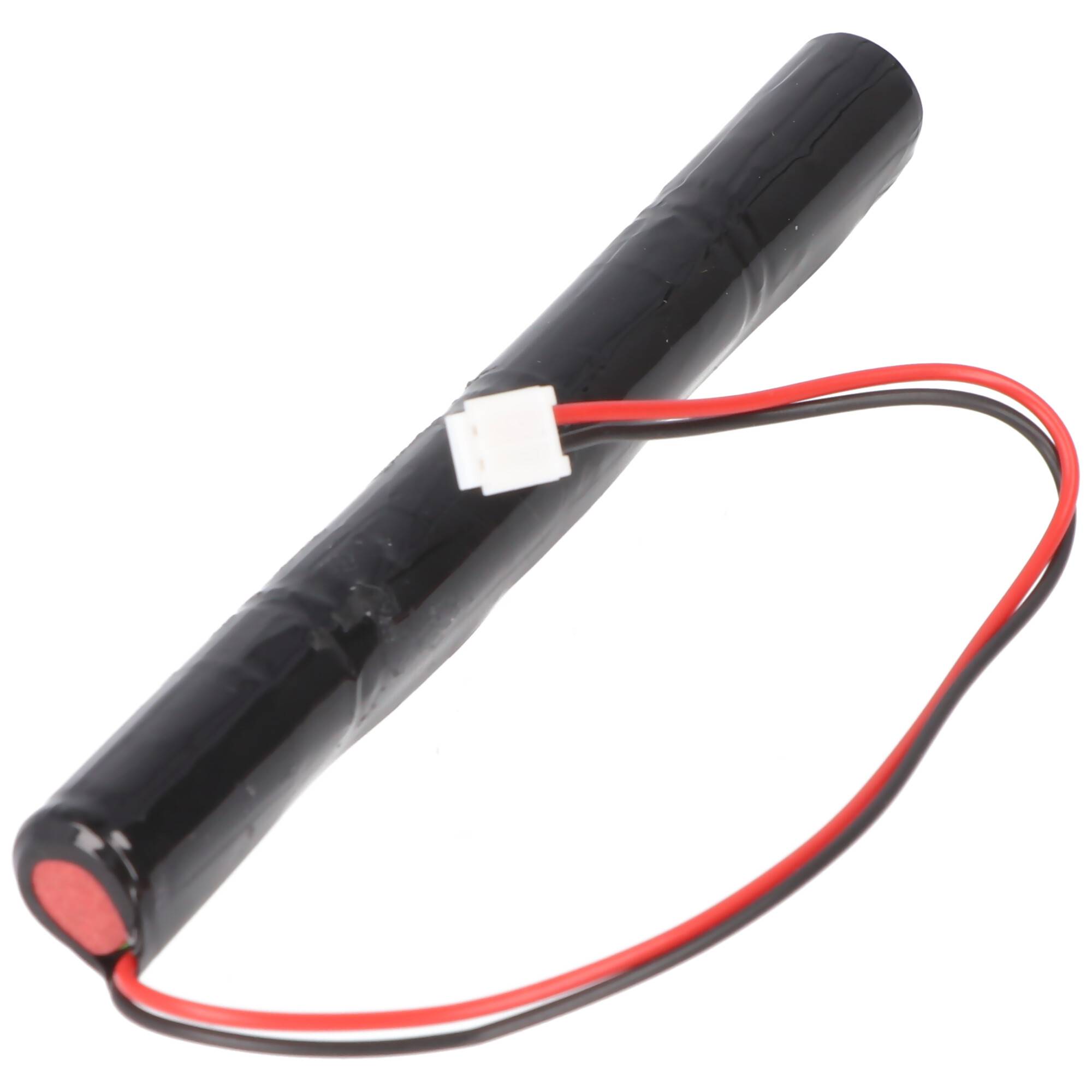 Notleuchtenakku NiMH 4,8V 500mAh L1x4 Lady mit 100mm Kabel und Stecker ersetzt Elubat 275609, 275 609