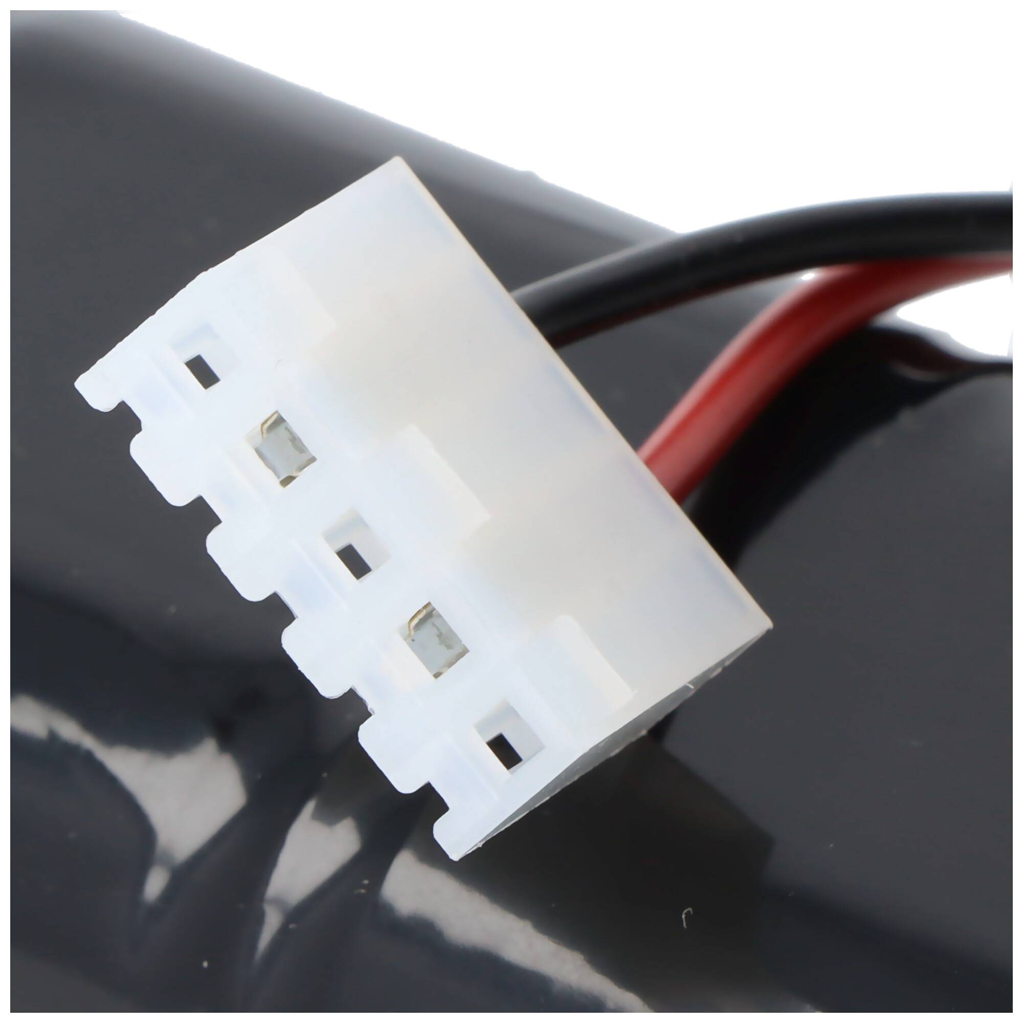 Notleuchtenakku NiCd 7,2V 1800mAh L2x3 Sub-C mit 200mm Kabel und Stecker