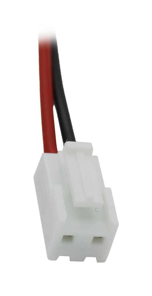 Notleuchtenakku NiMH 2,4V 4,2Ah F1x2 7/5 Sub-C mit Kabel und Stecker ersetzt Zumtobel 00072883