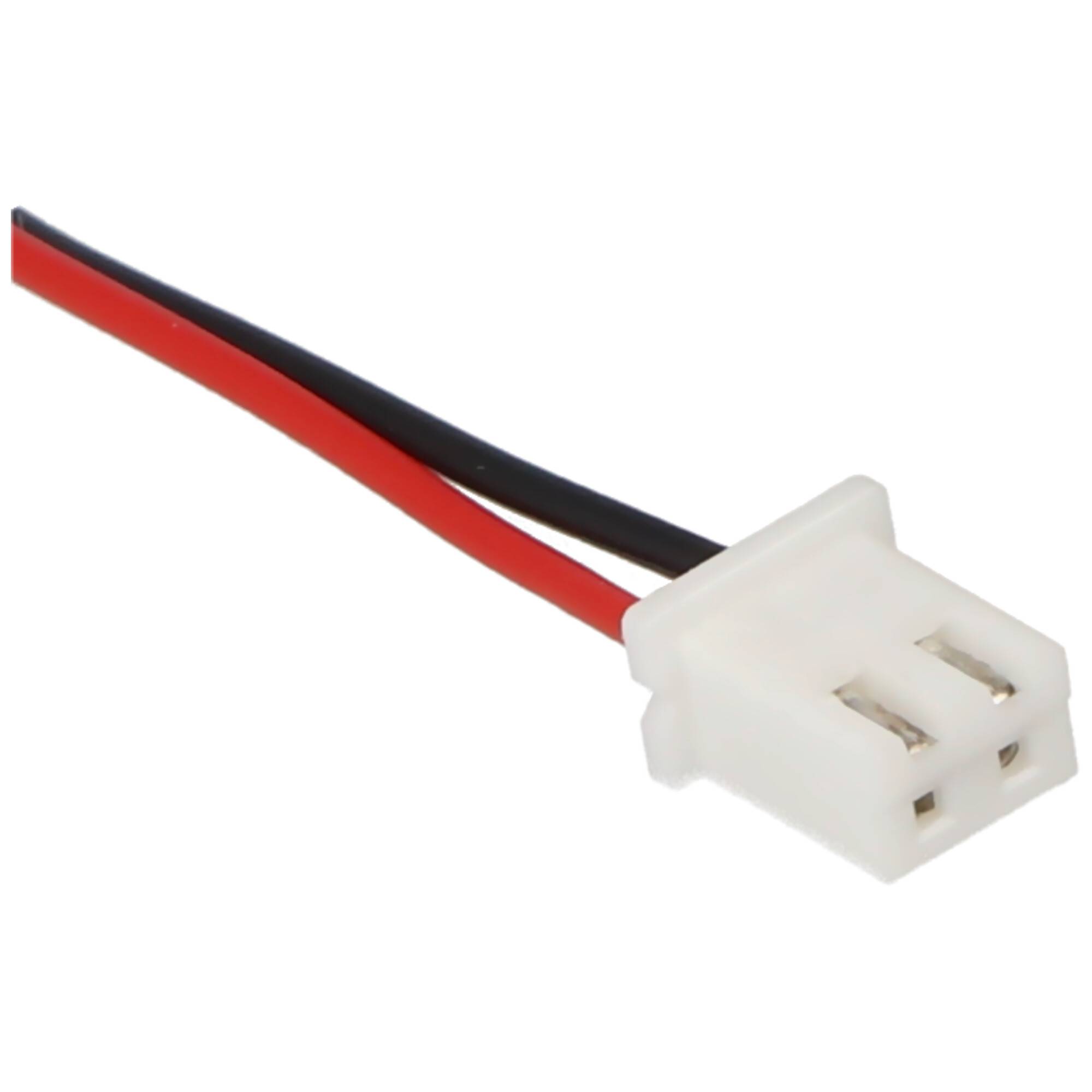 Notleuchtenakku NiCd 3,6V 1800mAh F1x3 Sub-C mit 230mm Kabel und Stecker passend für ESYLUX Serie SLA FLP/GL