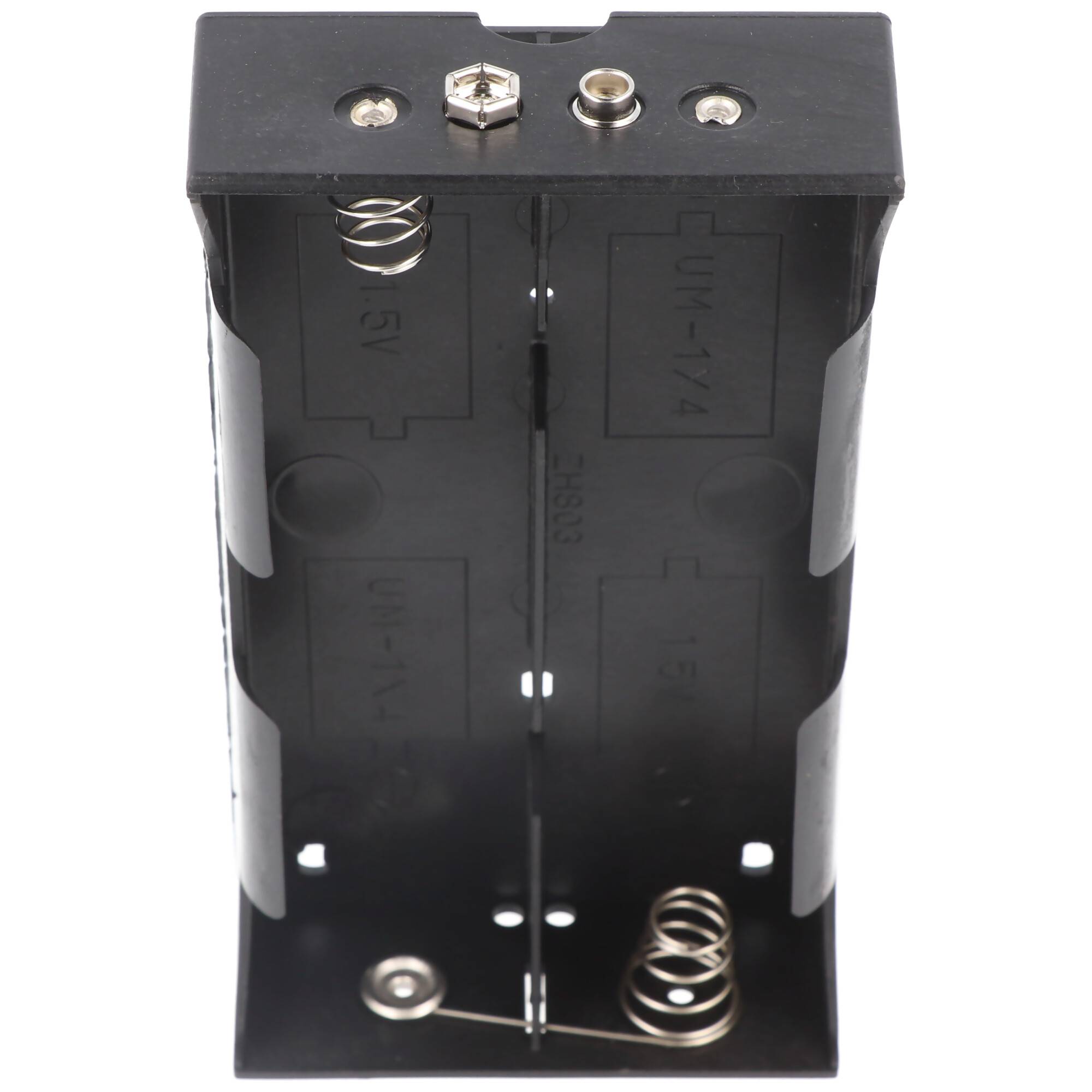 Batteriehalter für 4x Mono mit Druckknopf