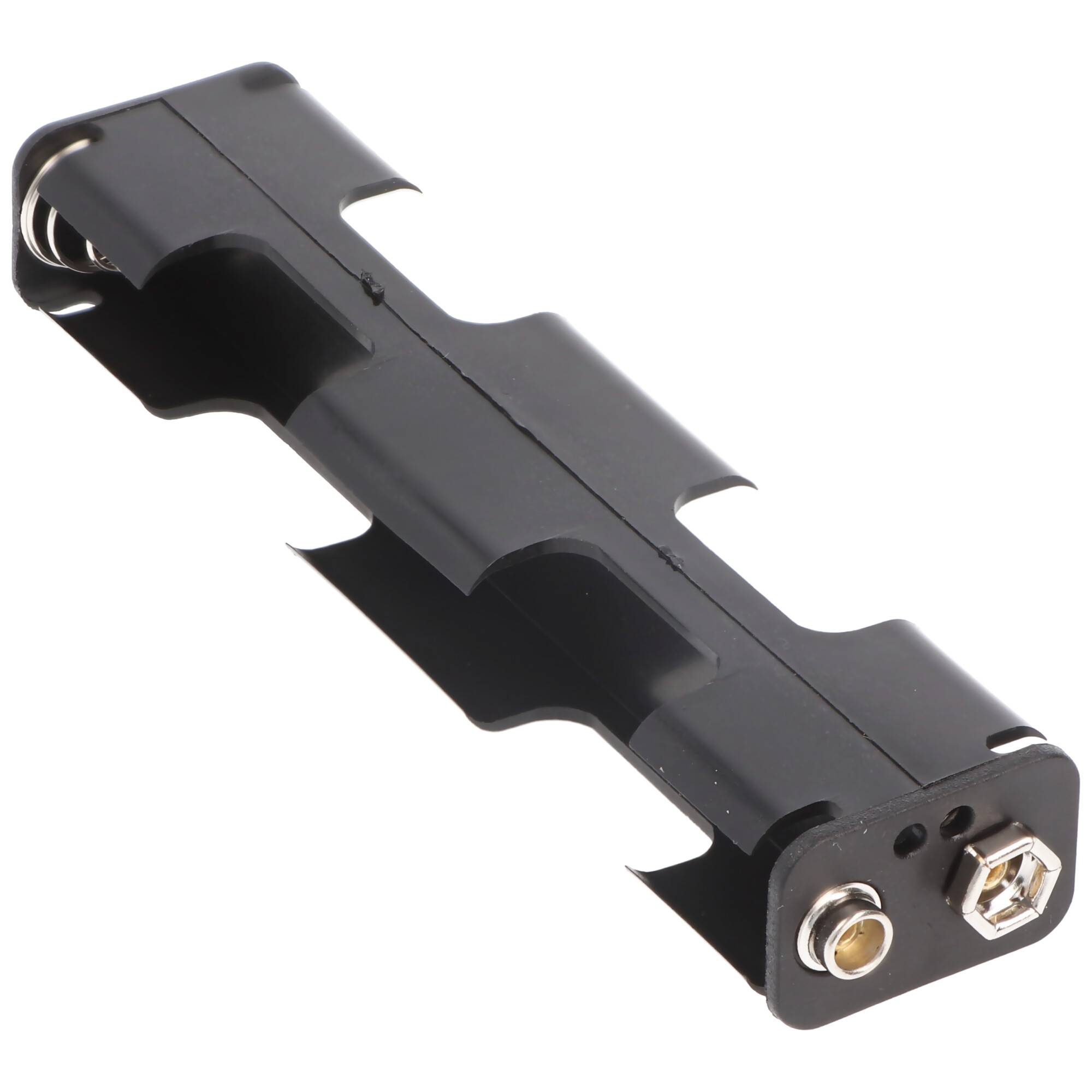 Batteriehalter für 4x Mignon mit Druckknopf